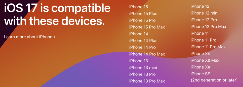 iOS17